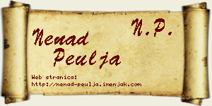 Nenad Peulja vizit kartica
